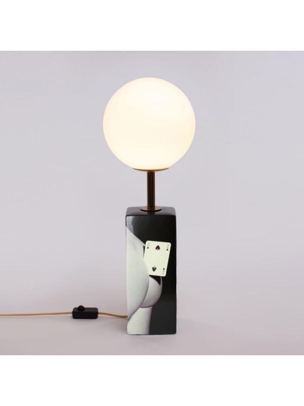 Настольная лампа Seletti Two of Spades