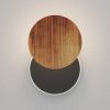 Настенный светодиодный светильник Ledron UFO G2 Wooden White-Black