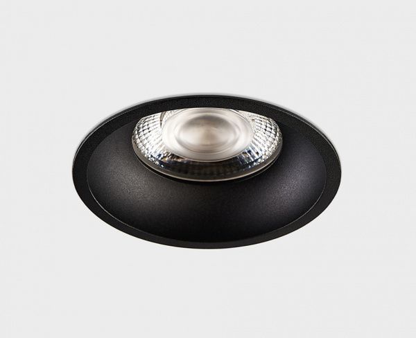IT08-8032 black 4000K светильник встраиваемый влагозащищенный