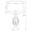 Настольные лампы Elstead Lighting AG-TL-POL-BRASS