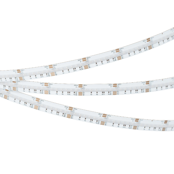 Светодиодная лента CSP-X840-12mm 24V RGBW-Warm (17.2 W/m, IP20, 5m) (Arlight, 5 лет) 046937