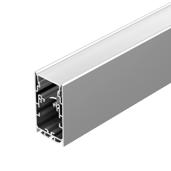 Профиль с экраном S2-LINE-3360-2500 ANOD+OPAL (Arlight, Алюминий) 021171