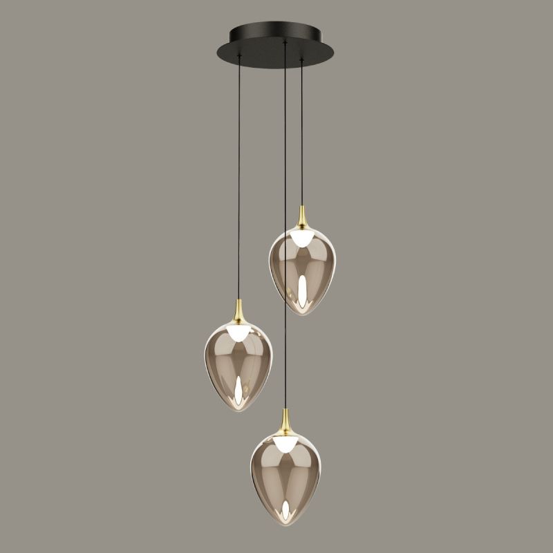 Подвесной светильник Delight Collection MD24001012-3A brass/champagne