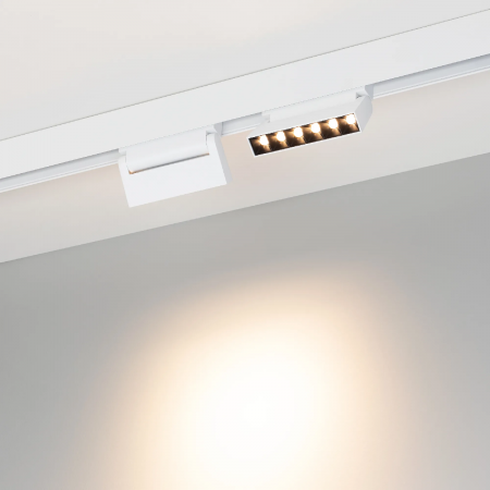 Светильник MAG-ORIENT-LASER-FOLD-S195-6W Warm3000 (WH, 30 deg, 48V) (Arlight, IP20 Металл, 5 лет) 035862
