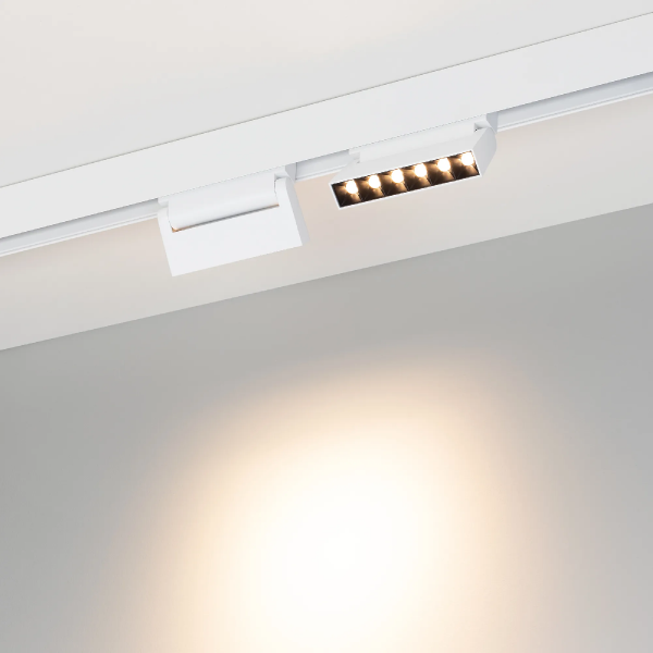 Светильник MAG-ORIENT-LASER-FOLD-S195-6W Warm3000 (WH, 30 deg, 48V, DALI) (Arlight, IP20 Металл, 5 лет) 035863