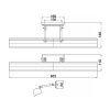 Подсветка для картин Elstead Lighting CHAWTON-PLL-BLK