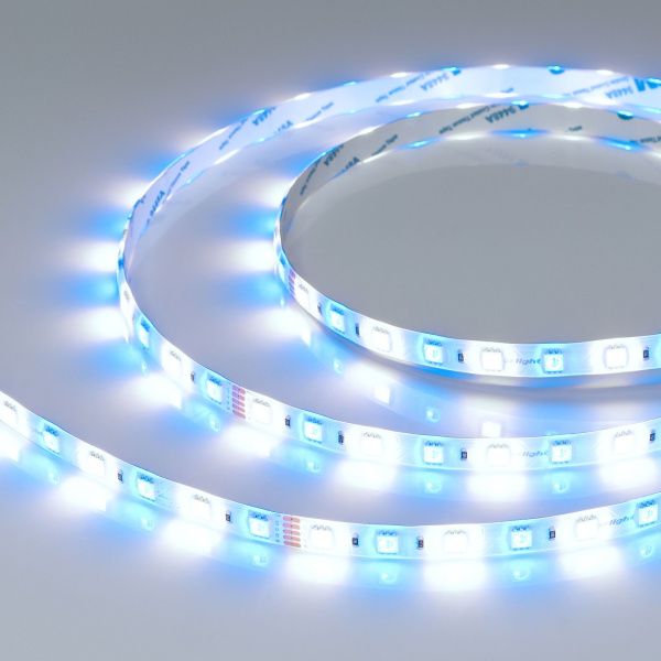 Светодиодная лента RTW-SE-B60-10mm 24V RGBW-White (14.4 W/m, IP65, 5060, 5m) (Arlight, Открытый) 034184