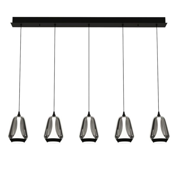 Подвесной светильник Delight Collection MD24001011-5B black/smoky