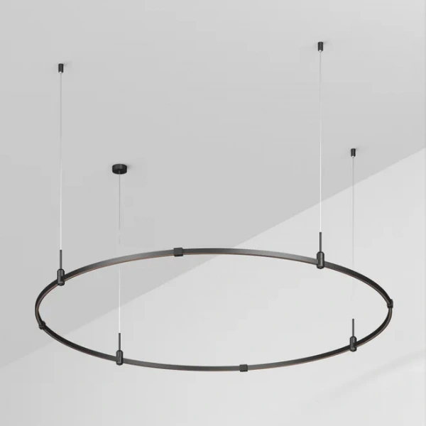 Основание ART-APRIORI-ROUND-HANG-R1500 (BK) (Arlight, IP20 Металл, 3 года) 048491
